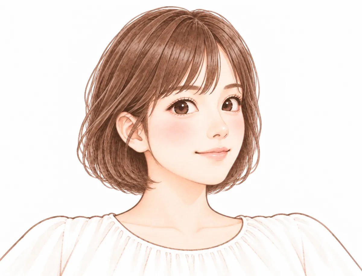 少しななめ