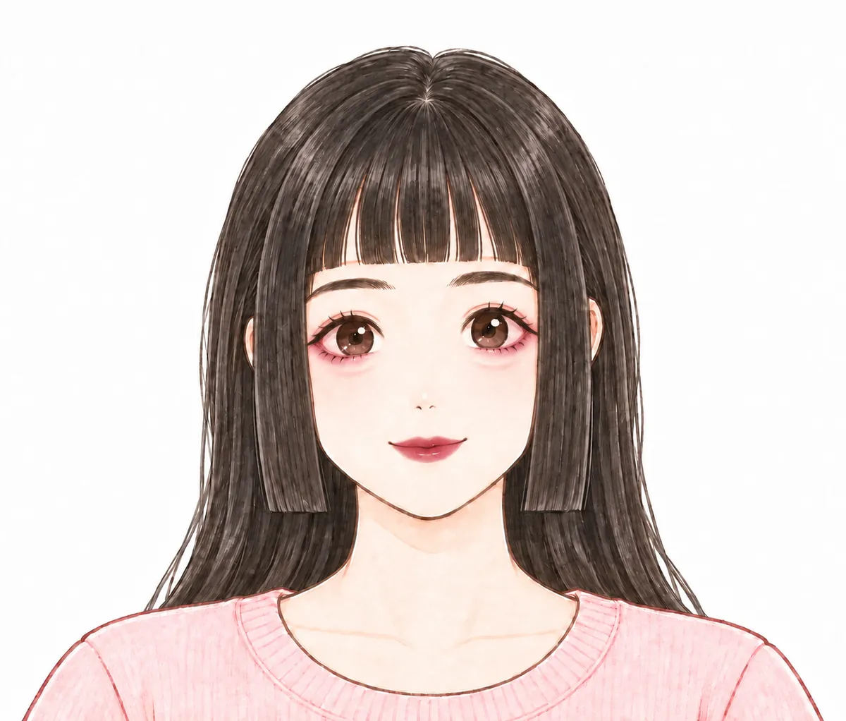 地雷系メイク