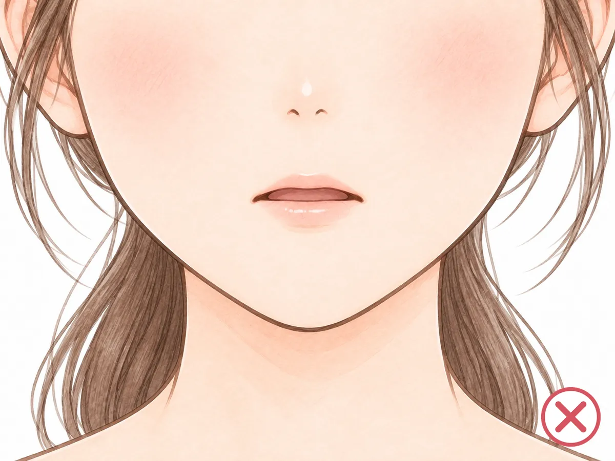 口が、動いていない