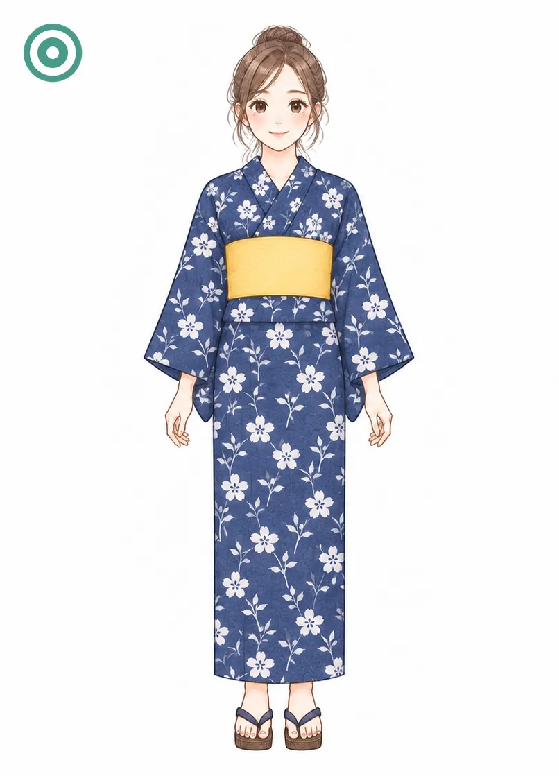 高い位置(胸のすぐ下)